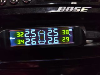 Sistema TPMS Solar, presión de neumáticos coche