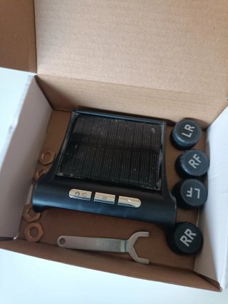 Sistema TPMS Solar, presión de neumáticos coche
