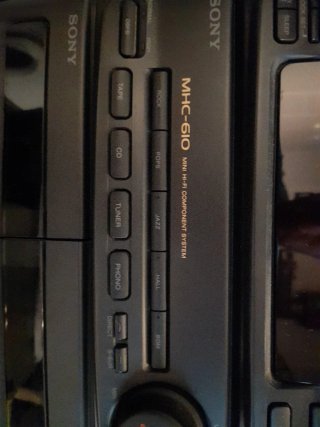 Equipo Hi-Fi Sony MHC-610