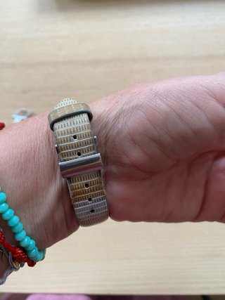 Reloj Vasari Mujer Beige/Plata