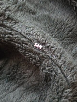Parka uomo verde con pelliccia removibile