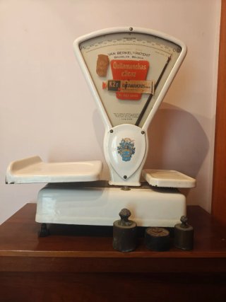 Báscula antigua Van Berkel Patent