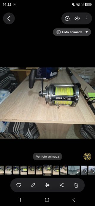 Carrete Okuma SLX 50W y Caña Caribean