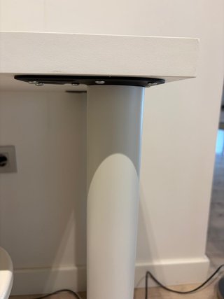 Mesa de cocina o multiusos blanca