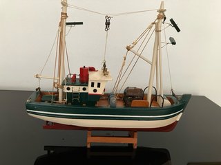 Maqueta Barco Pesquero Madera