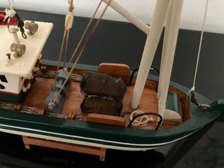 Maqueta Barco Pesquero Madera