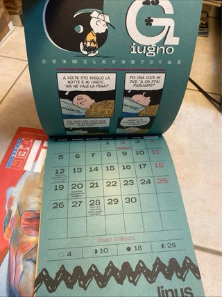 Linus Speciale Stan Lee Con Calendario Peanuts - D