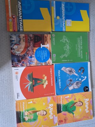 Libros 1°de Bachillerato lote