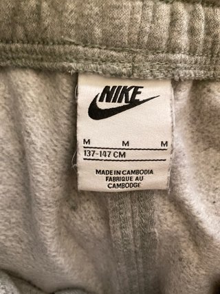 Chándal Nike Talla M Gris