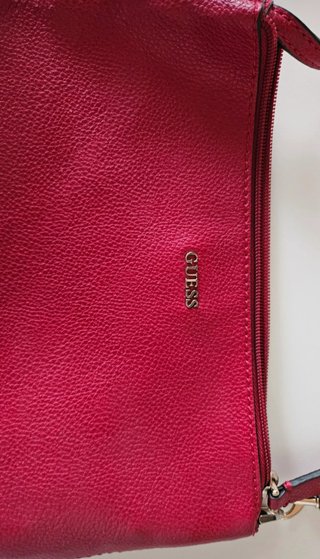 Borsa a spalla Guess rossa