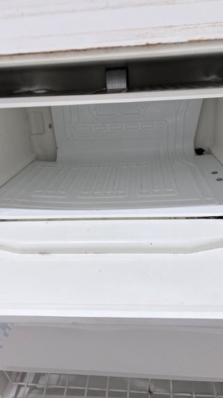 Nevera blanca con congelador