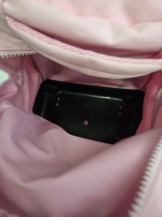 Mochila Carro Benetton Rosa