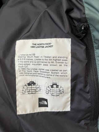 Plumífero The North Face 700 Negro/Verde