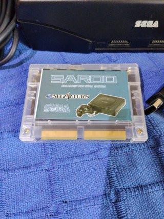 Consola Sega Saturn + SAROO opcional
