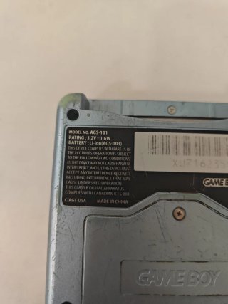 Game Boy Advance SP AGS-101 Azul