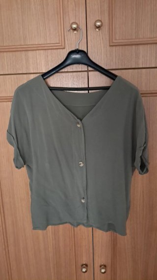 Blusa Verde XS, marca PAN producto básico