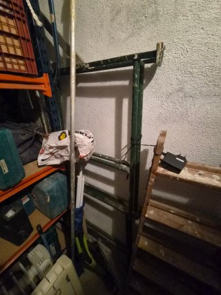 Caballetes de hierro 80cm