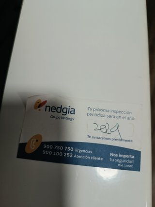 Termo de gas ciudad ZEUS NOX