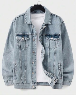 Chaqueta Vaquera con Bolsillos