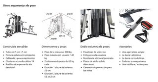Multiestación Marcy GS99 Máquina Musculación