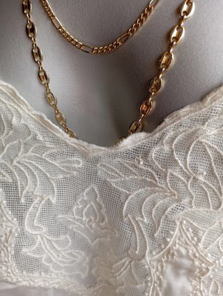 Top lencero asimétrico Zara blanco