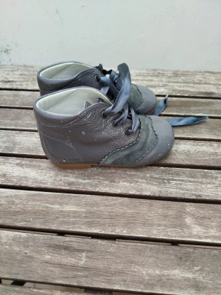 Botas charol/piel La Dos Talla 24