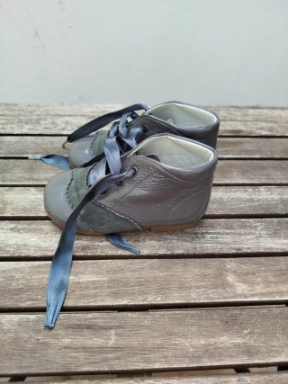 Botas charol/piel La Dos Talla 24