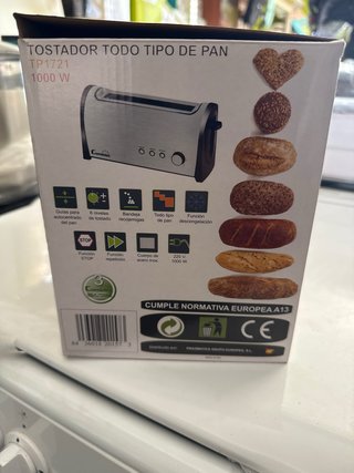 Tostador para todo tipo de pan