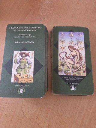 Tarocchi del Maestro Giovanni Vacchetta. Tarot.