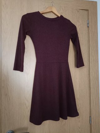 Vestido Bershka Rojo Talla XS