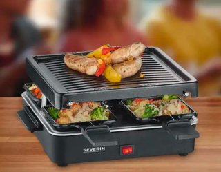 Raclette SEVERIN grill con plancha