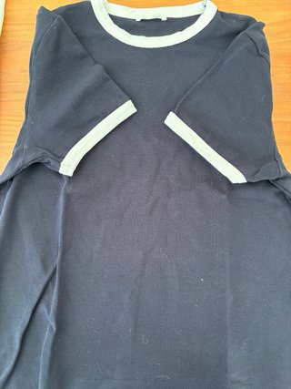 Camiseta Zara Negra Hombre L