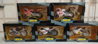 5 Maquetas Motos Escala 1:12