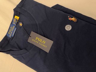 Polo Ralph Lauren Oso Blanco Talla L