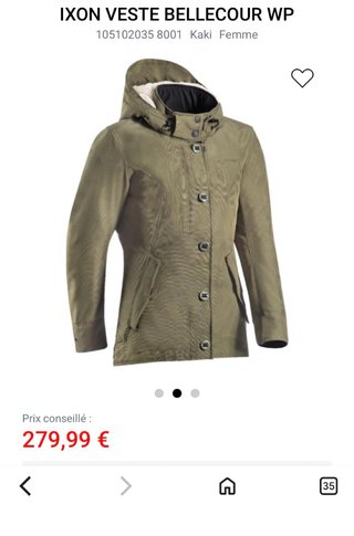 Chaqueta Moto IXON Bellecour WP Mujer