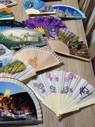 Colección de  40 Abanicos
