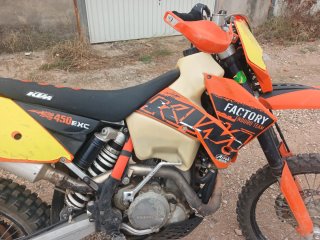 KTM 450 EXC Enduro Depósito Grande