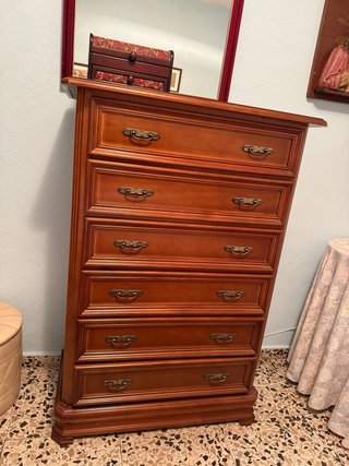 Conjunto cabecero + mesita de noche + mueble