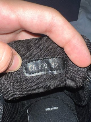 Dior B30 Black 42 – Sneakers Uomo Nere Iconiche