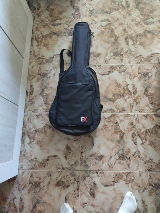Guitarra Española Eléctrica con Funda