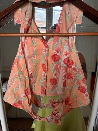 Top Hawaiano Floral