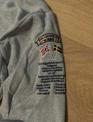Sudadera Norway Gris