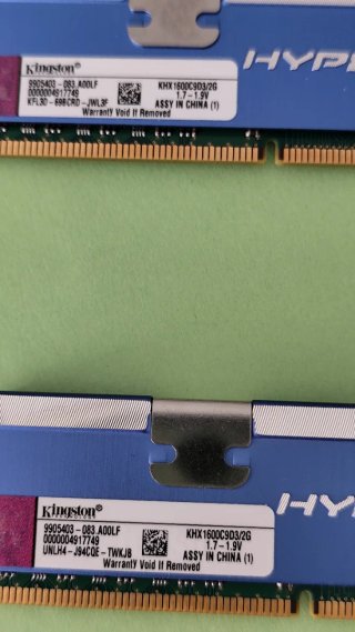 2 Memorie RAM Kingston DDR3 HyperX