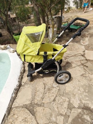 Carrito de bebé 2 en 1: Cuna y Paseo