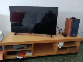 Mesa Centro TV Madera Clara