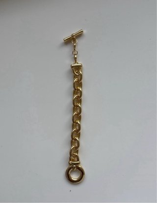 Pulsera Agatha Paris Dorada XOXO