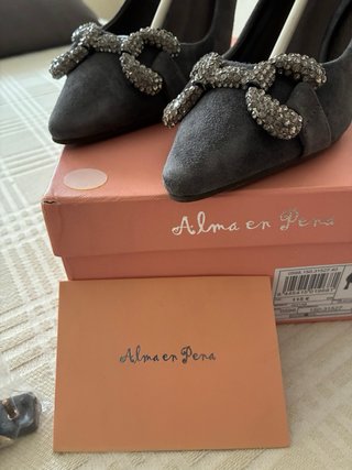 Zapatos Salón Alma en Pena Talla 40 Piel Mujer