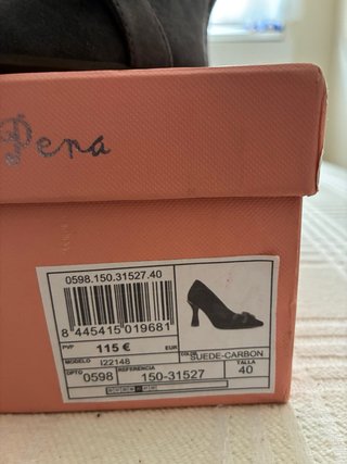 Zapatos Salón Alma en Pena Talla 40 Piel Mujer