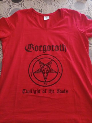 Camiseta Gorgoroth Twiligh para mujer talla L