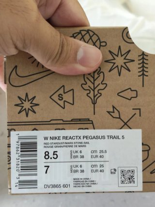 T40,5 Nike React Pegasus Trail 5